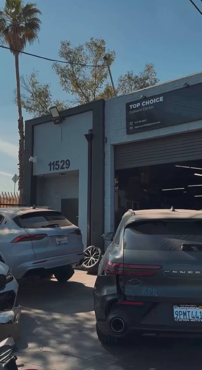 Auto body shop in Sun Valley CA – Top Choice Collision Center